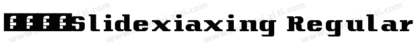 1740Slidexiaxing Regular字体转换
